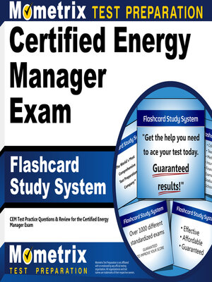 cover image of Certified Energy Manager Exam Flashcard Study System
